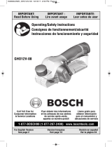 Bosch GHO12V-08N Guía del usuario