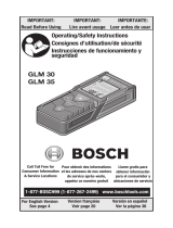 Bosch GLM 30 Manual de usuario