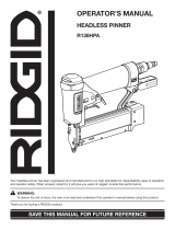 RIDGID R692PBN Manual de usuario