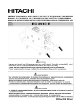 Hitachi EC 2510 E Guía del usuario