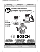Bosch RA1181 1617EVS Manual de usuario