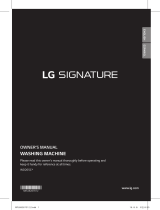 LG SIGNATURE WD205CK Manual de usuario