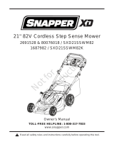 Snapper 1687982 Manual de usuario