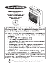 Reddy Heater BWH10BFNGDC Manual de usuario