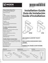Moen WS84760-KIT01 Guía de instalación