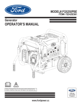 Ford FG5250PBE Manual de usuario
