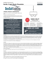 Sea gull lighting 3320205-962 Instrucciones de operación