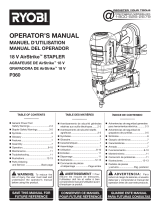 Ryobi AirStrike P360 Manual de usuario