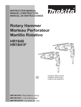 Makita HR1840 Manual de usuario
