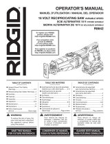 RIDGID R8642B Guía del usuario