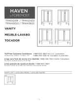Home Decorators Collection TRWA2422 Instrucciones de operación