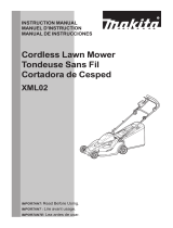 Makita XML02Z-DC18RD Guía del usuario