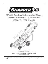 Snapper 1688022 Guía del usuario