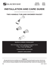 Glacier Bay 833X-0001 Guía de instalación