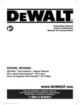 DeWalt DCF896HB Manual de usuario