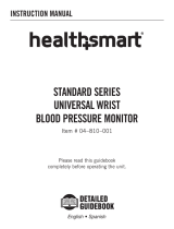 HealthSmart 04-810-001 Instrucciones de operación