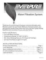 Everpure EV961211 Guía de instalación