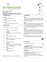 Symmons 5503-1.5-TRM Guía de instalación