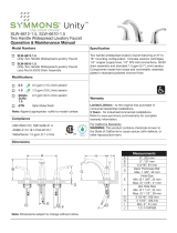 Symmons SLW-6610-1.5 Guía de instalación