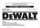 DeWalt DCN693M1wDCB204 Manual de usuario