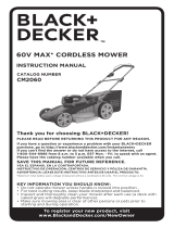 BLACK DECKER CM2060C Manual de usuario