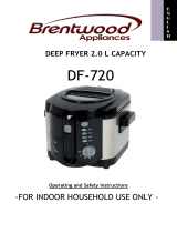 Brentwood Appliances DF-720 Guía del usuario