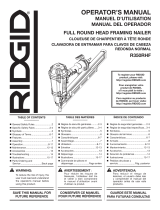 RIDGID R350RHF Manual de usuario