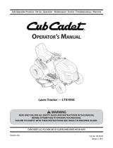 Cub Cadet 13WX90AS256 Guía del usuario