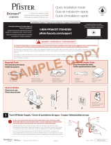 Pfister LG48-BS0K Guía de instalación