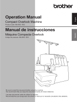 Brother Compact Overlock Machine Operation El manual del propietario