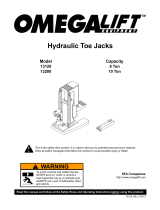 Omega Lift 13120 Manual de usuario