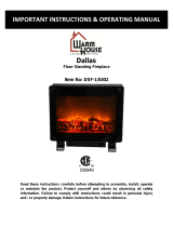 Warm House DSF-10302 Manual de usuario