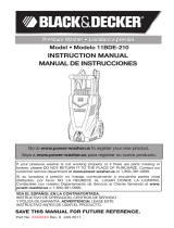 Black & Decker 11BDE-210 Manual de usuario