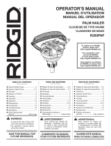 RIDGID R350PNF Manual de usuario