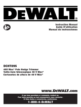 DeWalt DCHT895 Manual de usuario