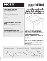 Moen GS201974BQ Guía de instalación