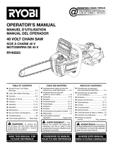Ryobi RY40503BTL Manual de usuario