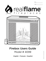 Real Flame 3850E-W Guía de instalación