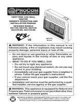 ProCom Heating 110108 Manual de usuario
