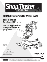 Shopmaster S26-260L Manual de usuario