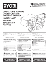 Ryobi P610G Manual de usuario