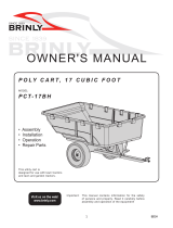 Brinly-Hardy PCT-17BH El manual del propietario