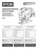 Ryobi P5231-P343B Manual de usuario