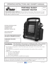 Mr Heater Mr.Heater MH9BX Portable Buddy Radiant Heater Manual de usuario