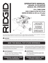 RIDGID R4514 Manual de usuario