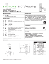 Symmons SLS-7000-MV-G Guía de instalación