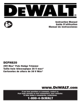 DeWalt DCPH820M1 Manual de usuario