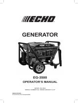 Echo EG-3500 Manual de usuario