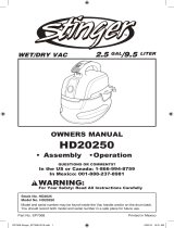 Stinger HD2025A Manual de usuario