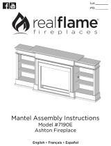 Real Flame 7190E-EO Manual de usuario